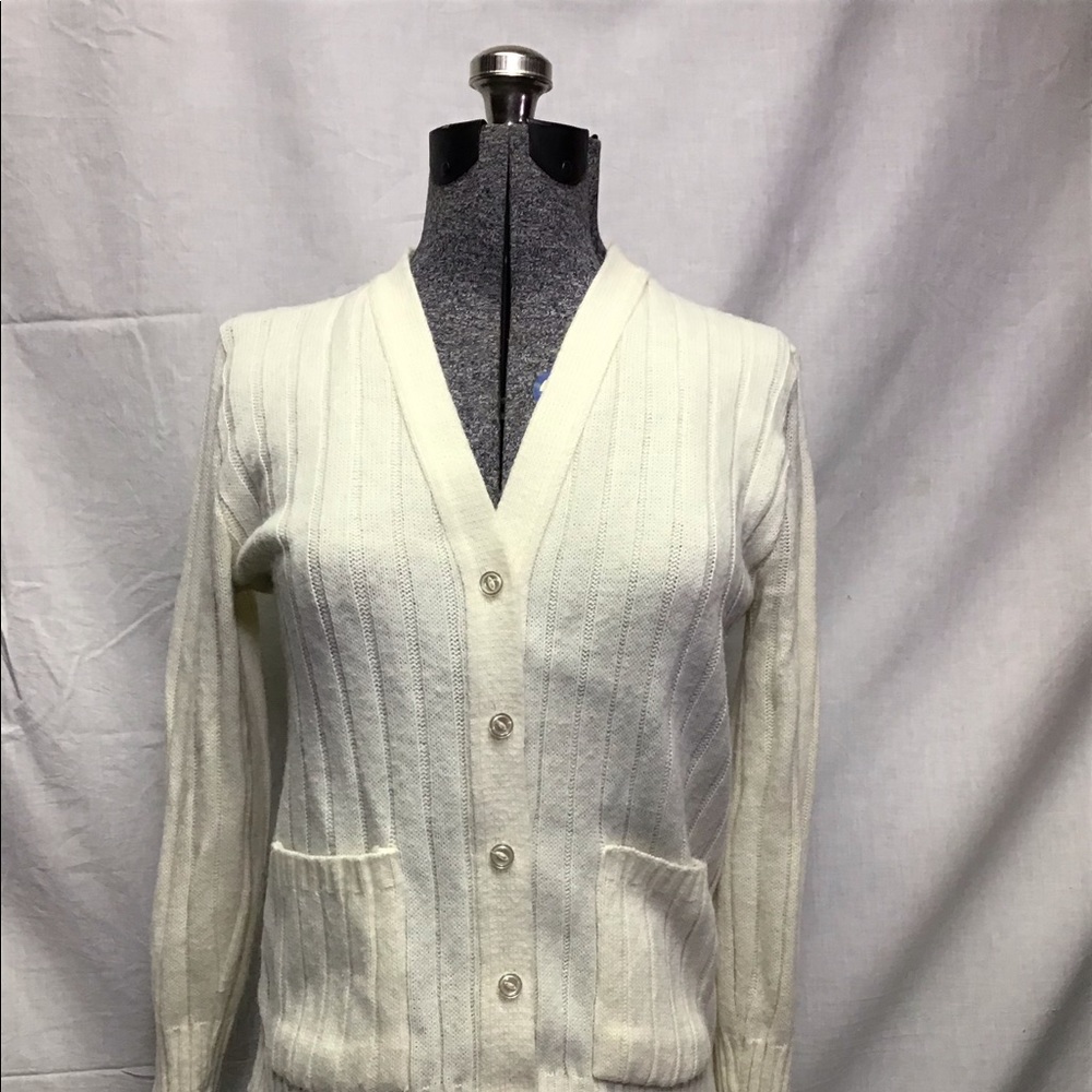 Vintage Ribbed button-down Cardigan